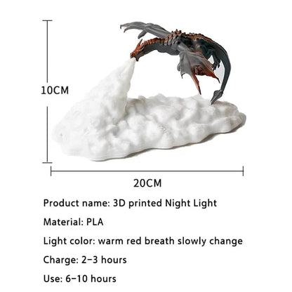 (🔥Halloween Hot Sale 69% OFF) - Dragon Lamp