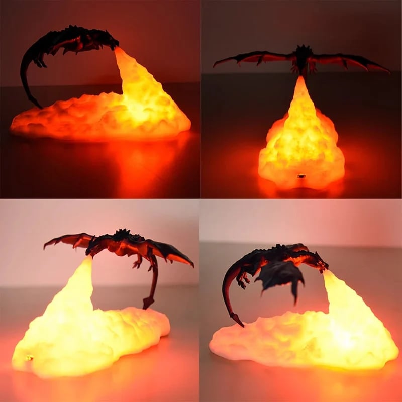 (🔥Halloween Hot Sale 69% OFF) - Dragon Lamp