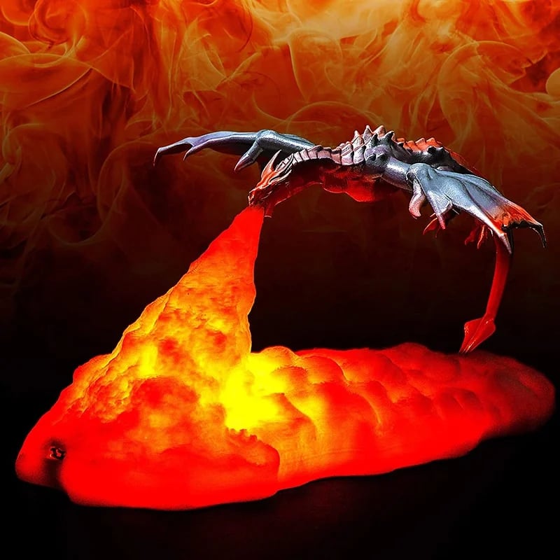 (🔥Halloween Hot Sale 69% OFF) - Dragon Lamp