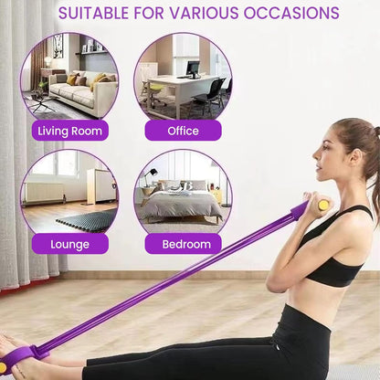 💥2025 latest 8-Tube Pedal Resistance Device