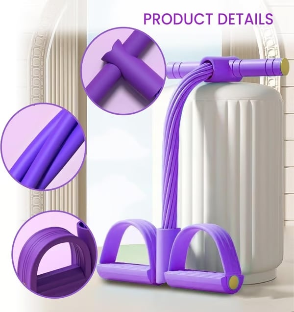 💥2025 latest 8-Tube Pedal Resistance Device