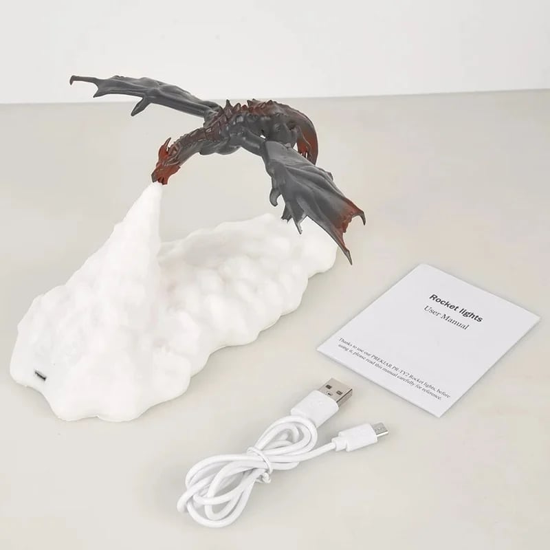(🔥Halloween Hot Sale 69% OFF) - Dragon Lamp